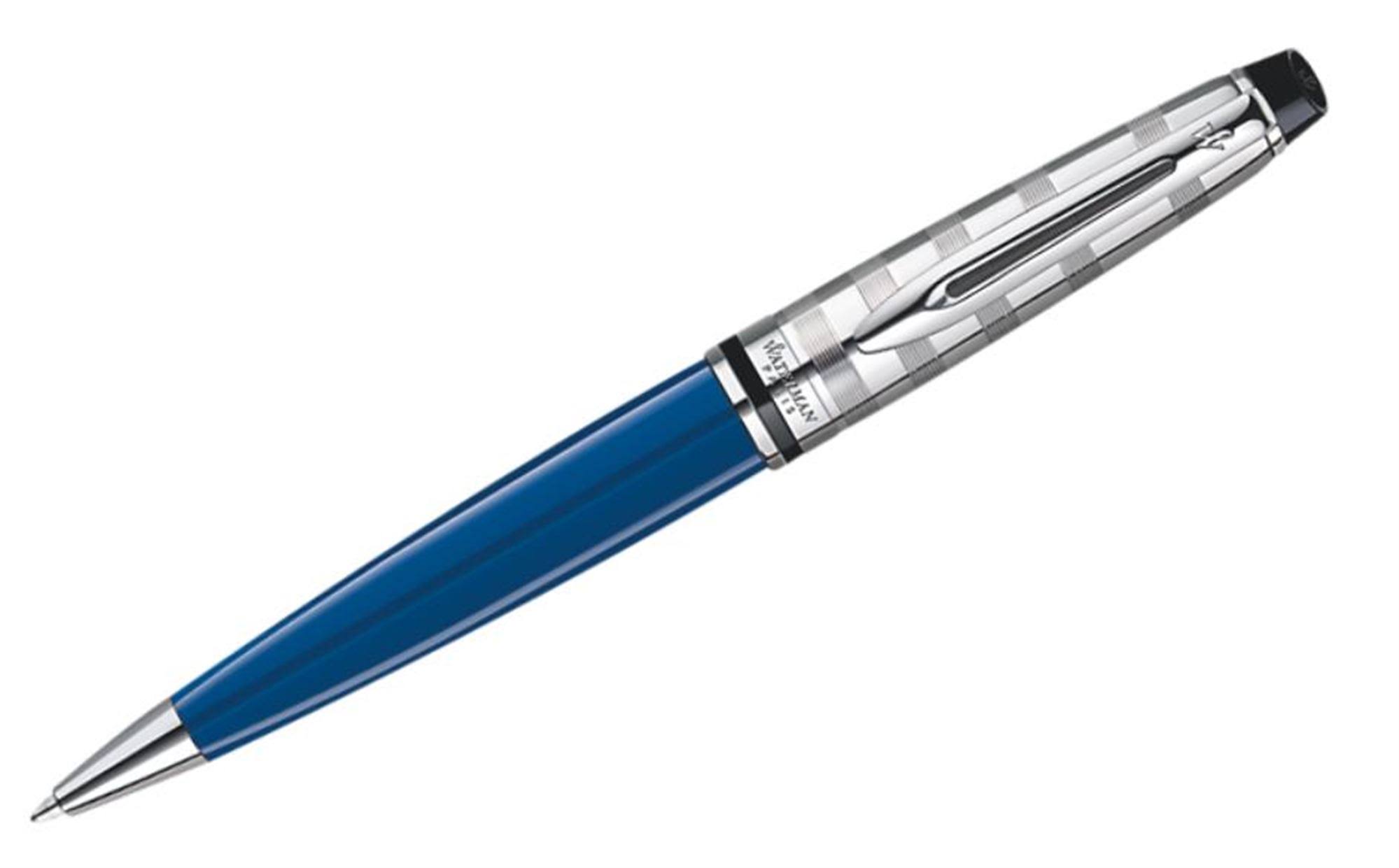 Waterman Expert Ballpoint Pen Deluxe Blue Obsession