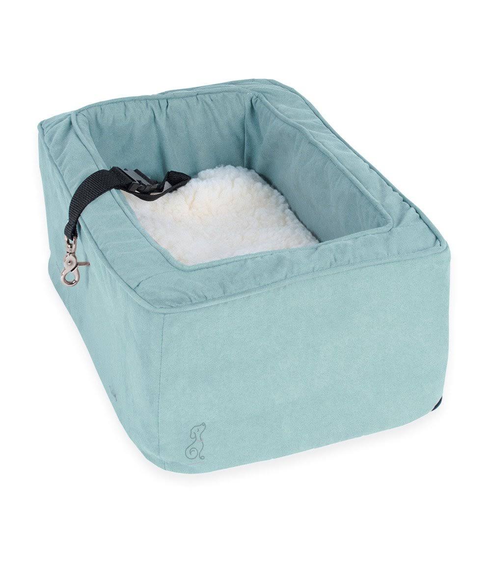 Snoozer Luxury Console Pet Car SEAT, Buckskin u0026 Java, Large