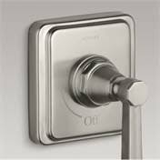 Kohler K-T13174-4B-BN Pinstripe Volume Control Valve Trim w/Lever Handle - Brushed Nickel