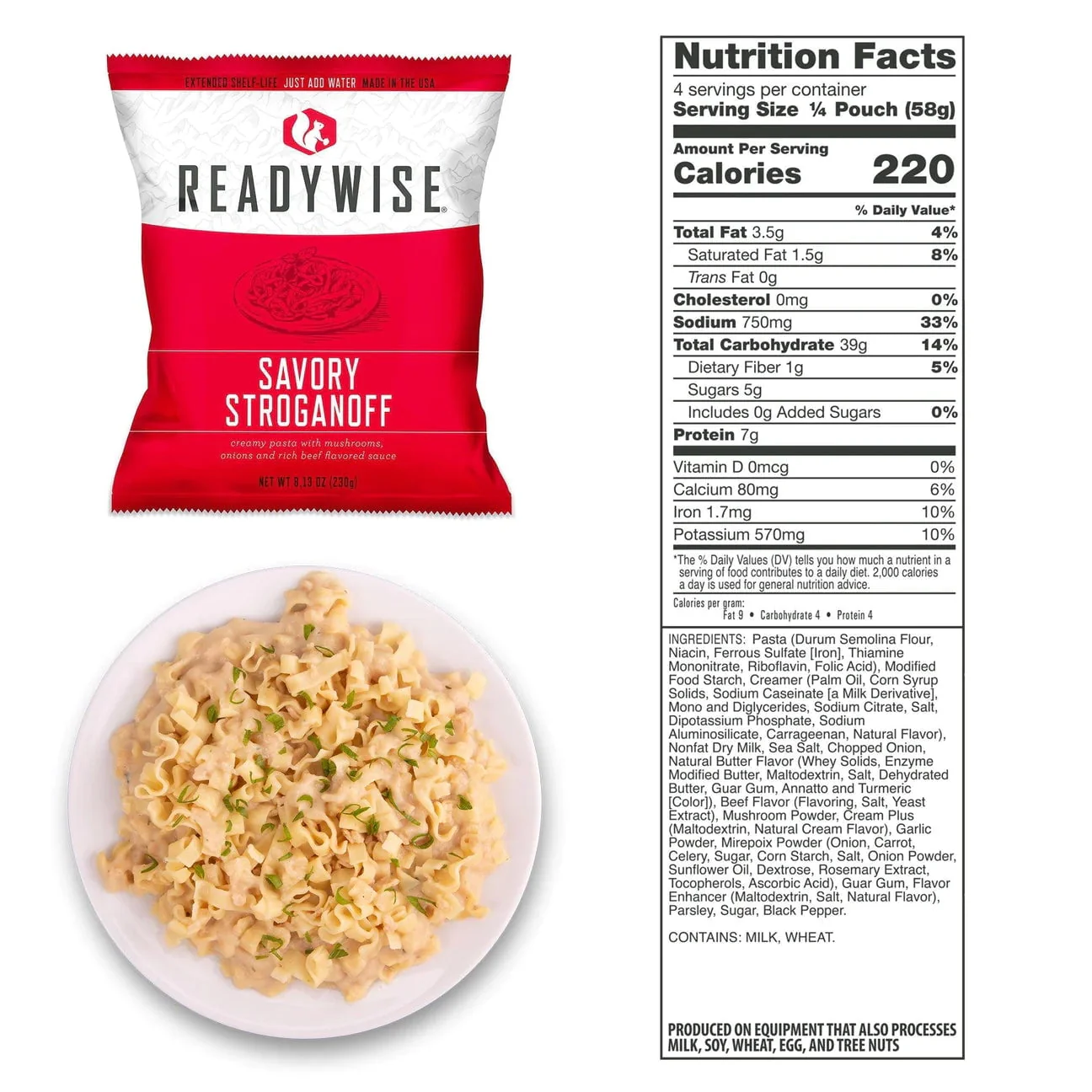 ReadyWise 100 Serving Emergency Food Supply Bucket