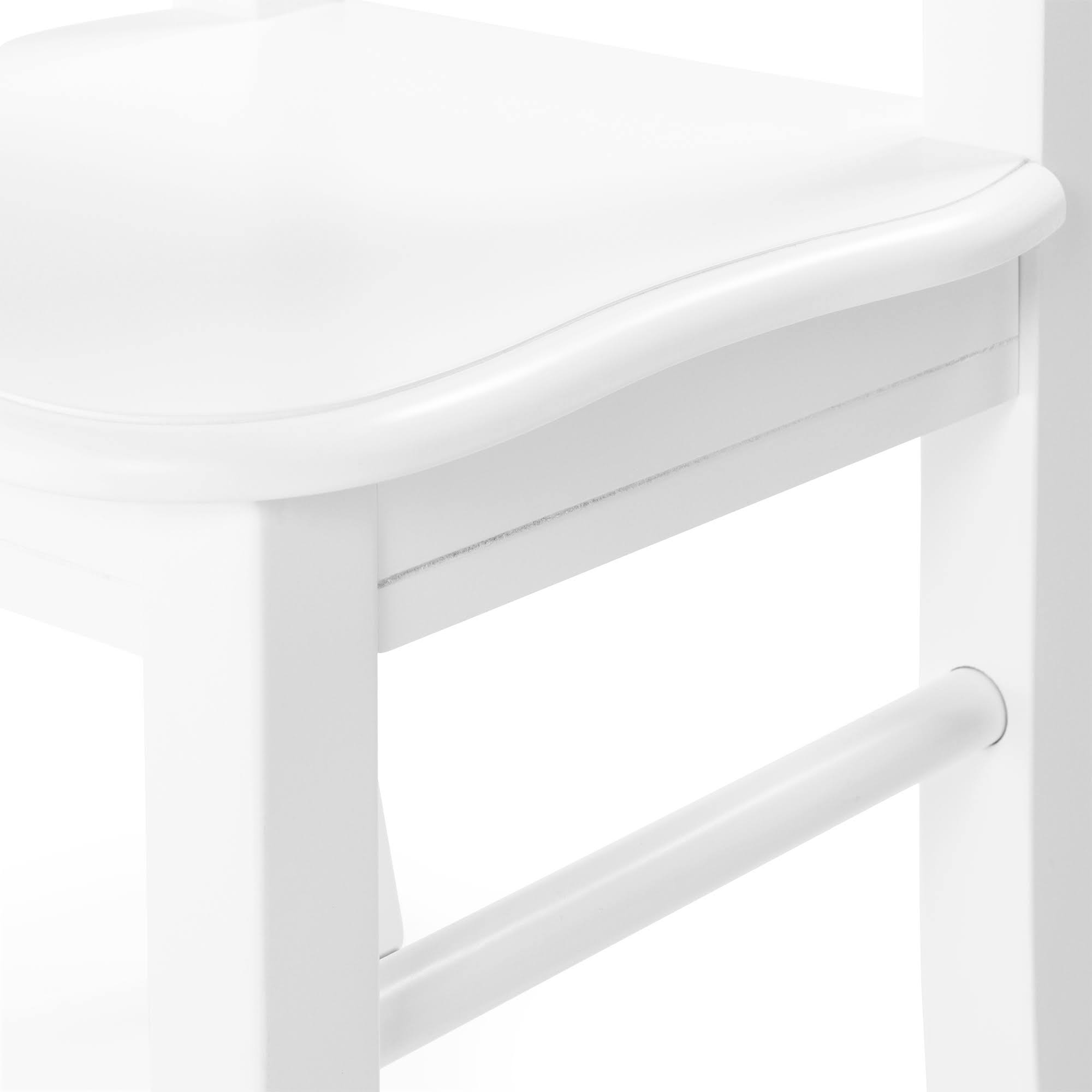 Guidecraft Classic Table u0026 Chairs Set, White