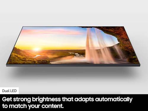 SAMSUNG Class QLED 4K Q60D Series Quantum HDR Smart TV w/Object Tracking Sound Lite, Motion Xcelerator, Slim Design, Gaming Hub, Alexa Built-in