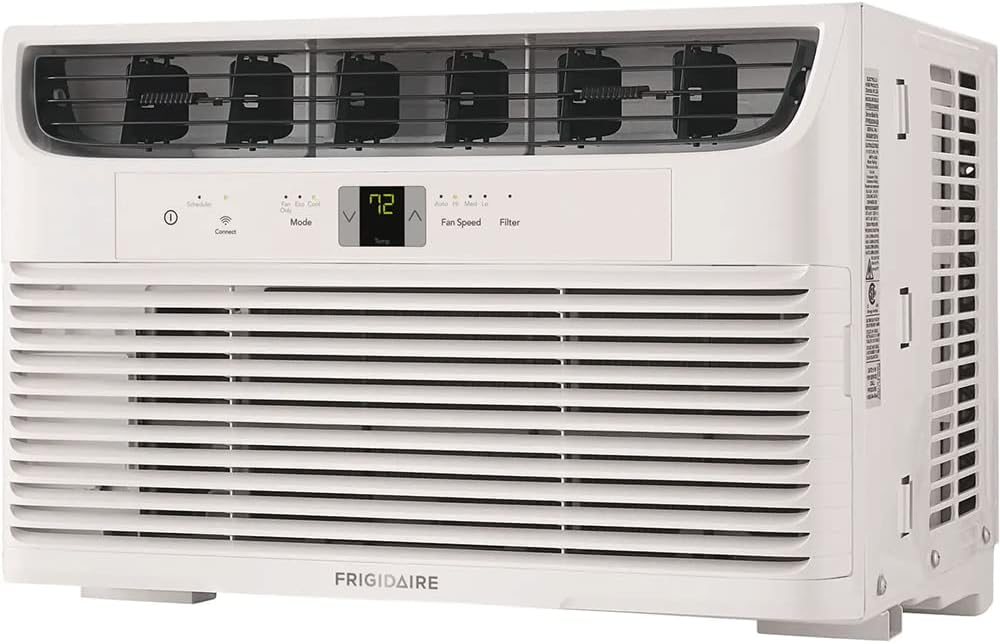 Frigidaire FHWW083WBE Window Air Conditioner, 8000 BTU, White