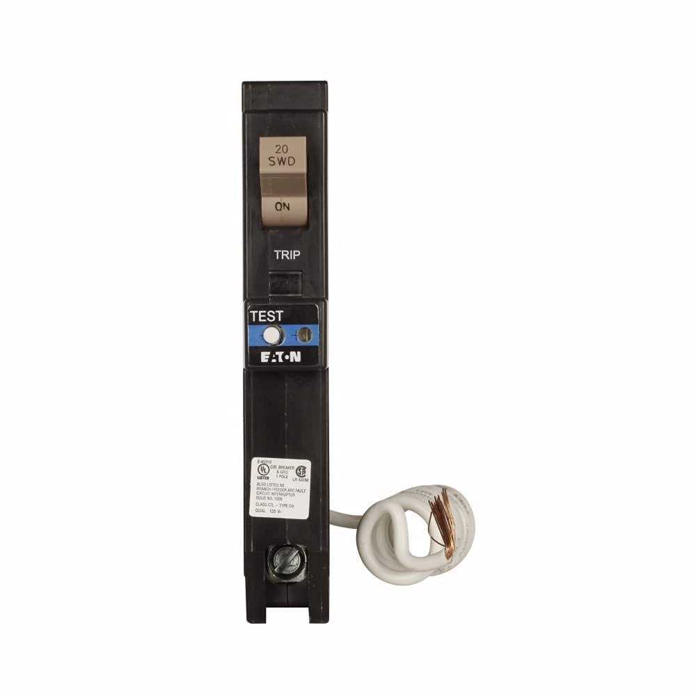 Eaton Cutler-Hammer Eaton CHFN120DF Pigtail Connection Dual Function AFCI/GFCI Circuit Breaker 1-Pole 20 Amp 120 Volt AC - Shop Hardware Tools Online Store