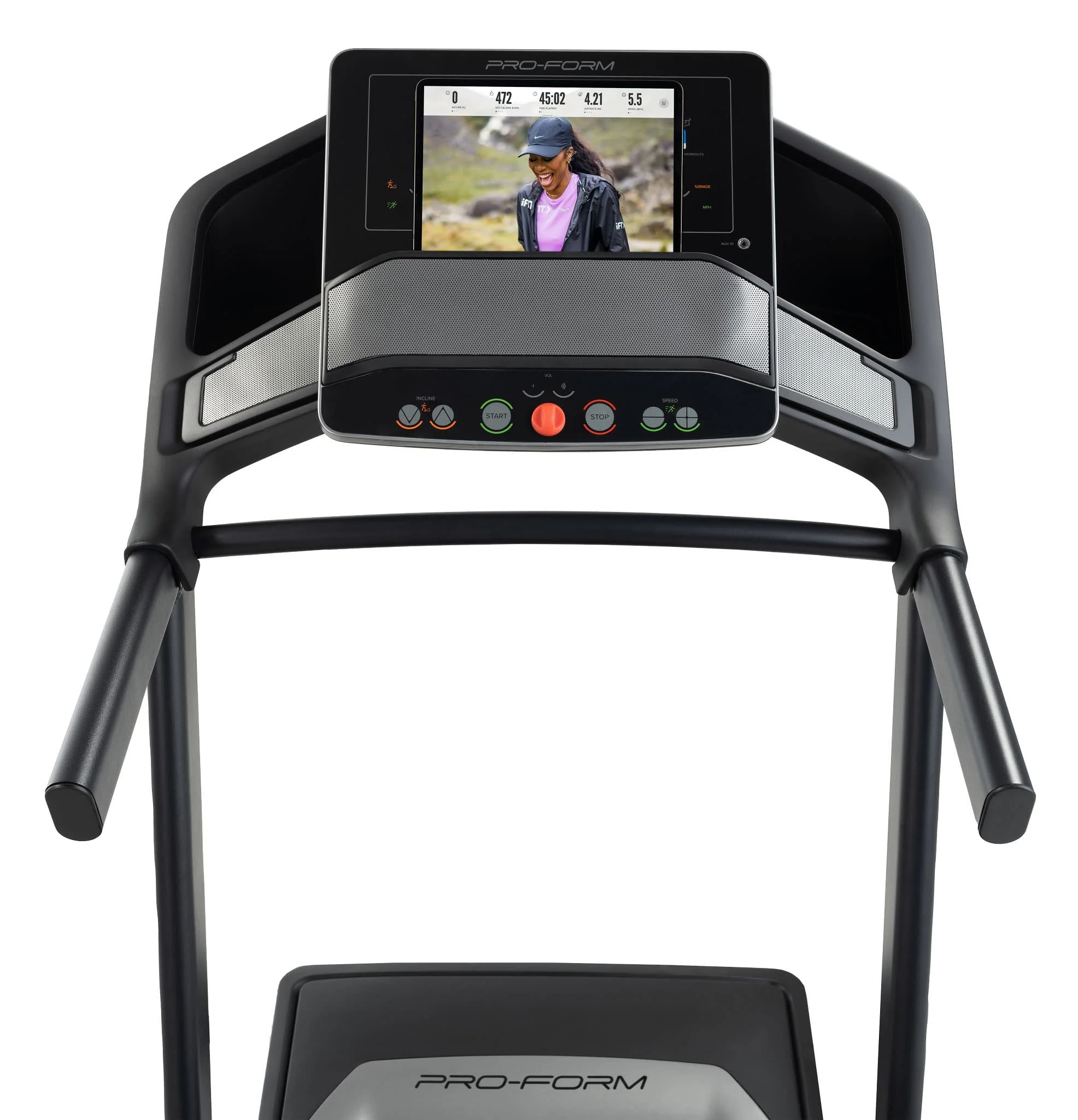 ProForm Carbon TL; Treadmill for Walking and Running with 5鈥?Display, Built-In Tablet Holder and SpaceSaver Design