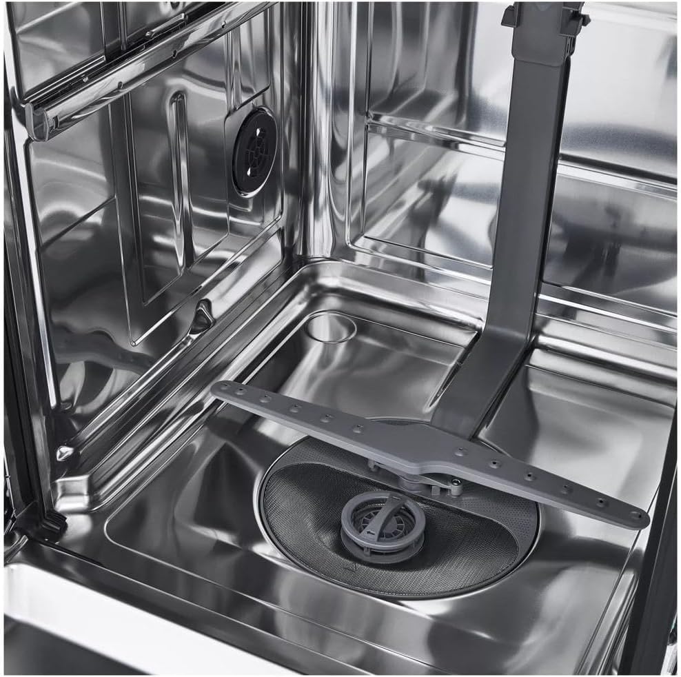 LG 24-Inch Front Control Dishwasher with SenseClean in Black - LDFC2423B