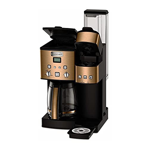 Cuisinart Single Serve + 12 Cup Coffee Maker, Offers 3-Sizes: 6-Ounces, 8-Ounces and 10-Ounces