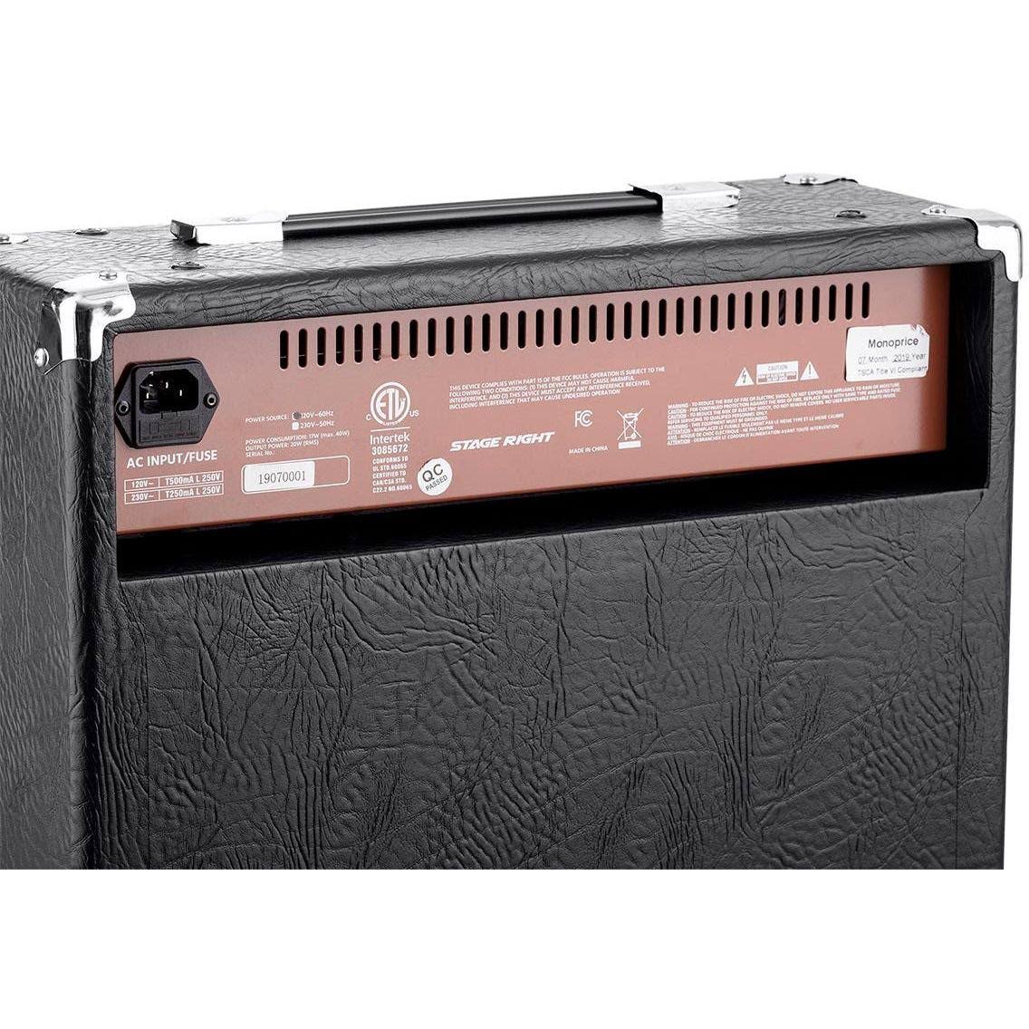 Stage Right by Monoprice 20-Watt Acoustic Guitar Amplifier