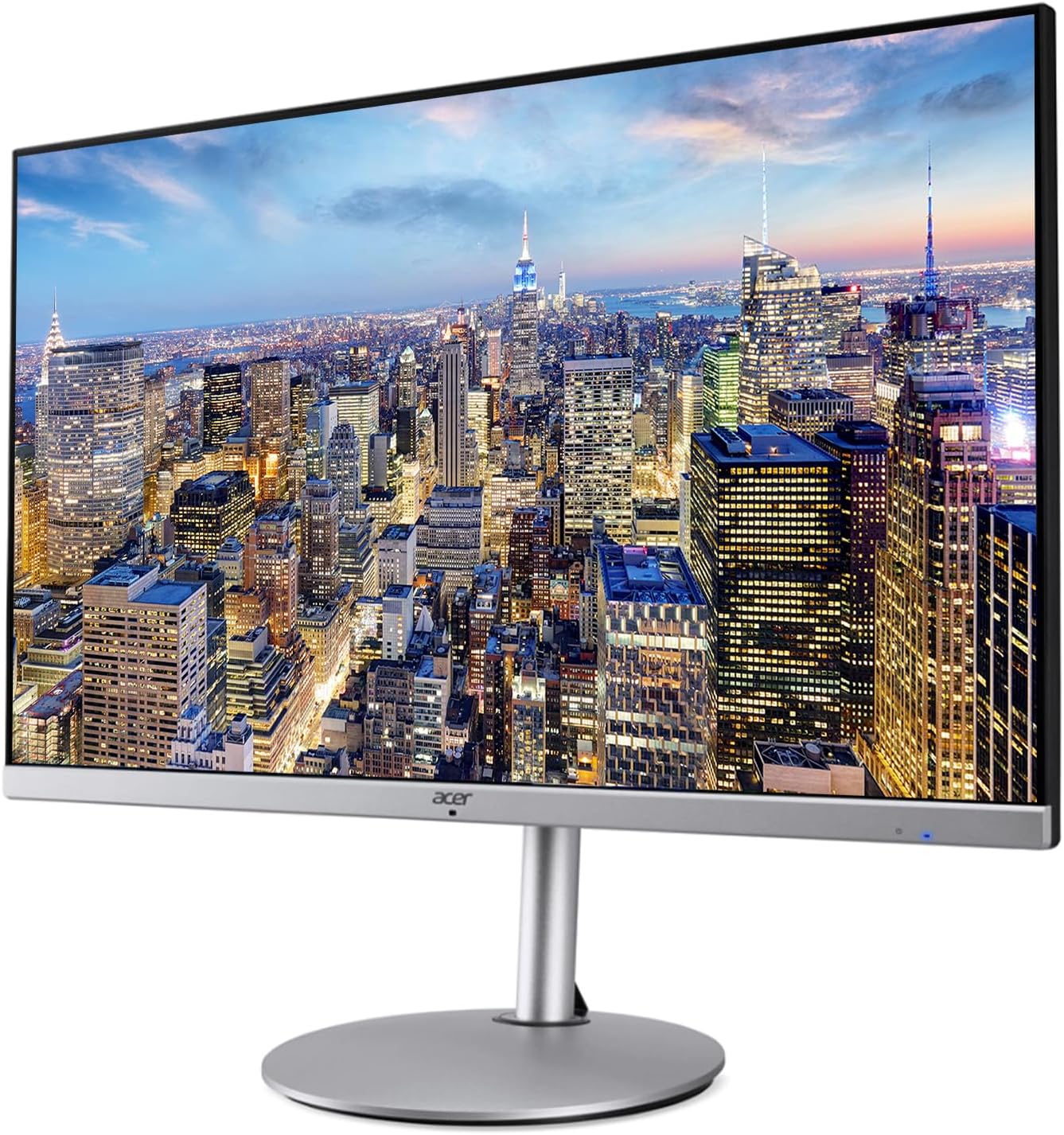 acer CBA322QU 32-inch 1440P 2K Quad HD IPS 75 Hz 1 ms LCD Professional Monitor, 2-Pack Bundle with Adaptive Sync, Eye Care, HDMI, DisplayPort, USB Hub, Integrated Speaker, silver