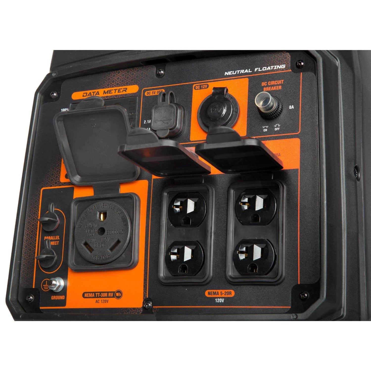 WEN 56477i 4800-Watt Portable Inverter Generator - Shop Hardware Tools Online Store