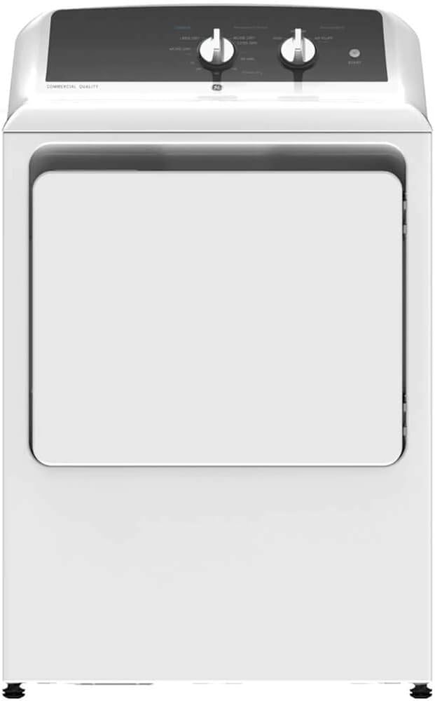 GE GTX52EASPWB 6.2 cu. ft. Capacity aluminized alloy drum Electric Dryer