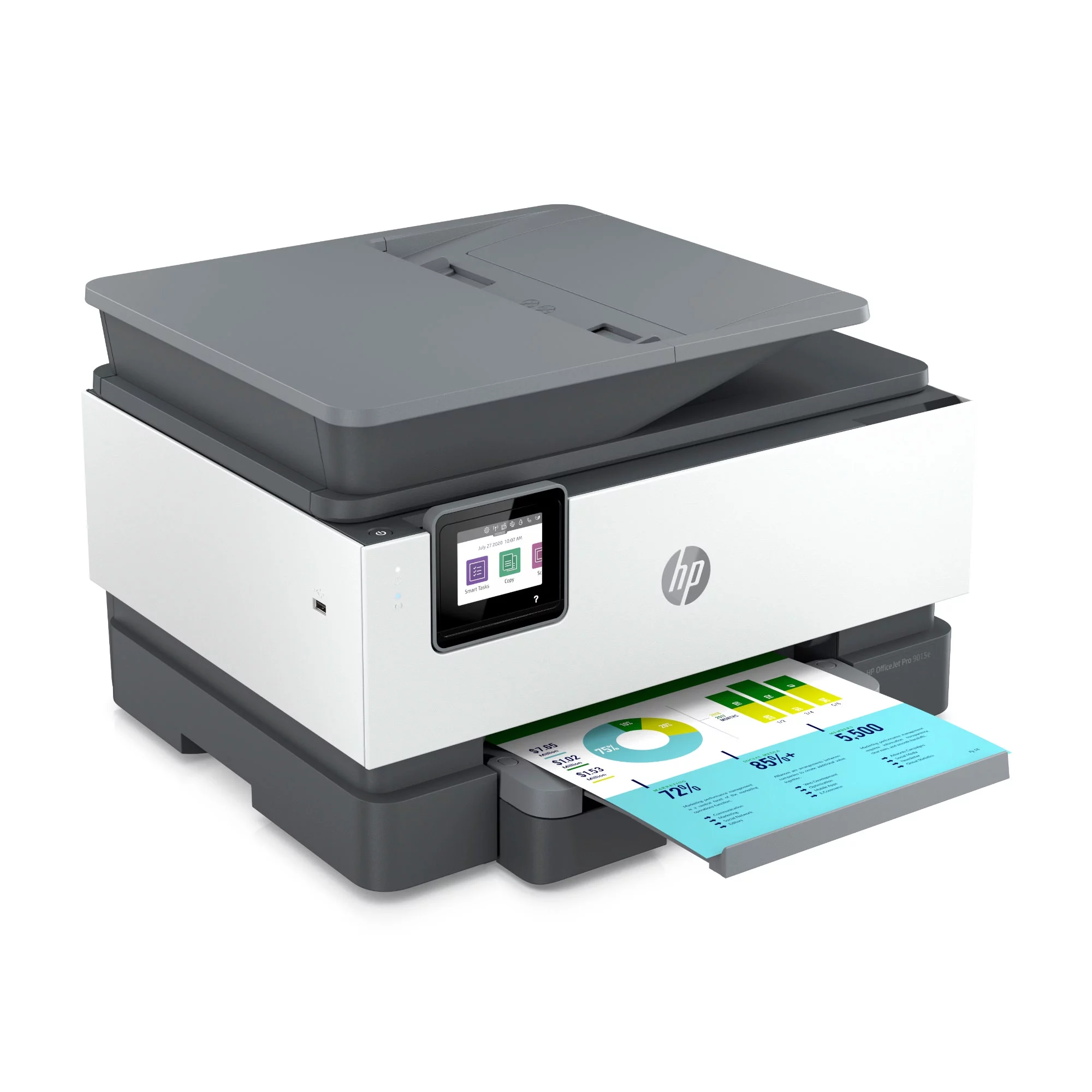 HP OfficeJet 9025e All-in-One Wireless Color Inkjet Printer - 6 months free Instant Ink with HP+