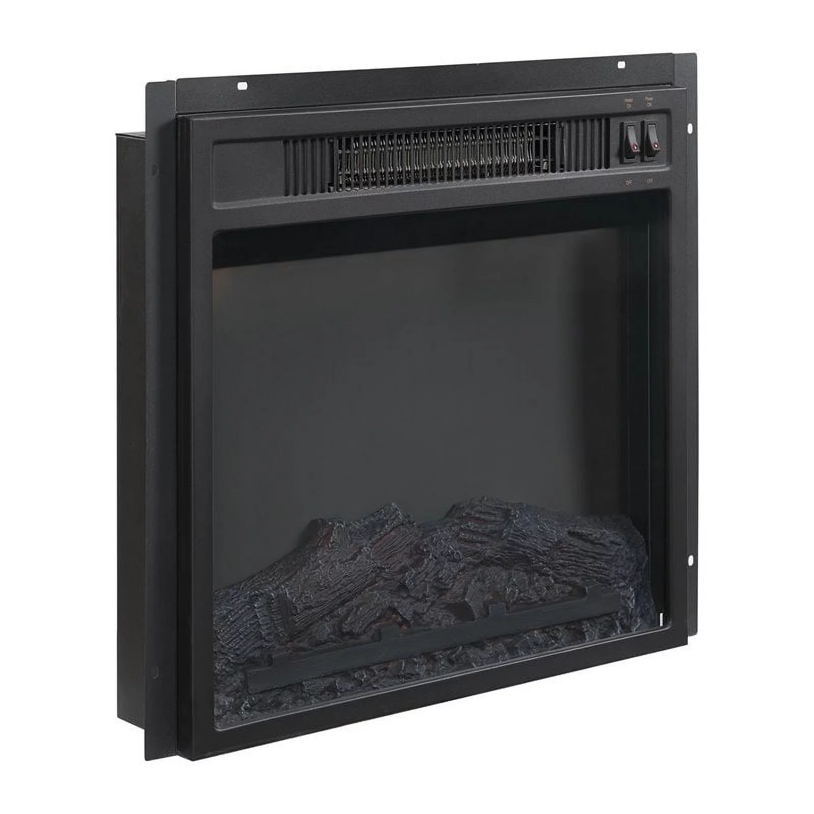 Crosley Furniture Ronin Wood TV stand for TVs up to 75" in Dark Walnut
