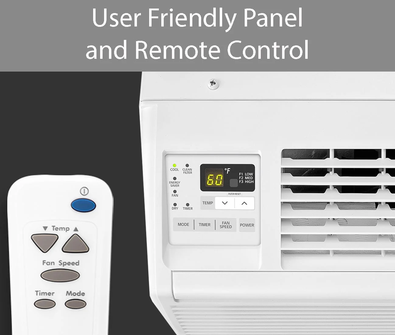 LG 6,000 BTU Window-Mount Air Conditioner with Remote, LW6017R