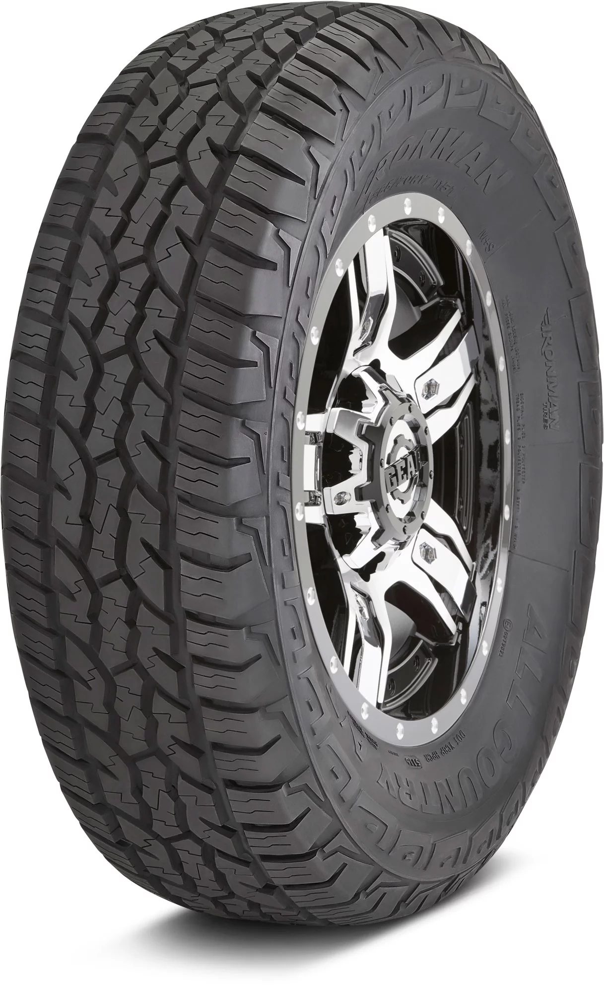 (Qty: 4) LT265/75R16/10 Ironman All Country A/T 123Q tire - Curated Treasures Market