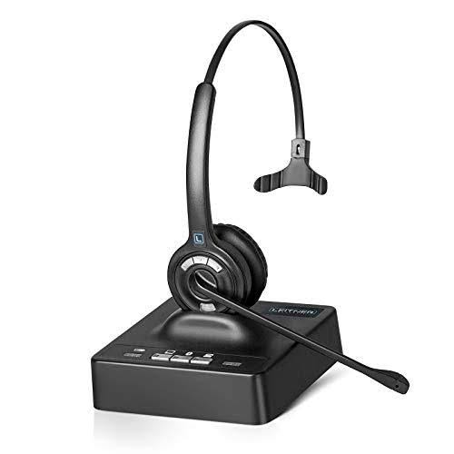 Leitner SmartSet 370 3-in-1 Bluetooth Wireless Office Headset - Works with Your