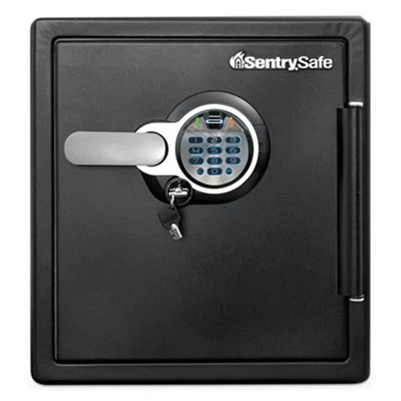 SentrySafe  Sentry Water-Resistant Fire-Safe with Biometric Digital Keypad & Key Access