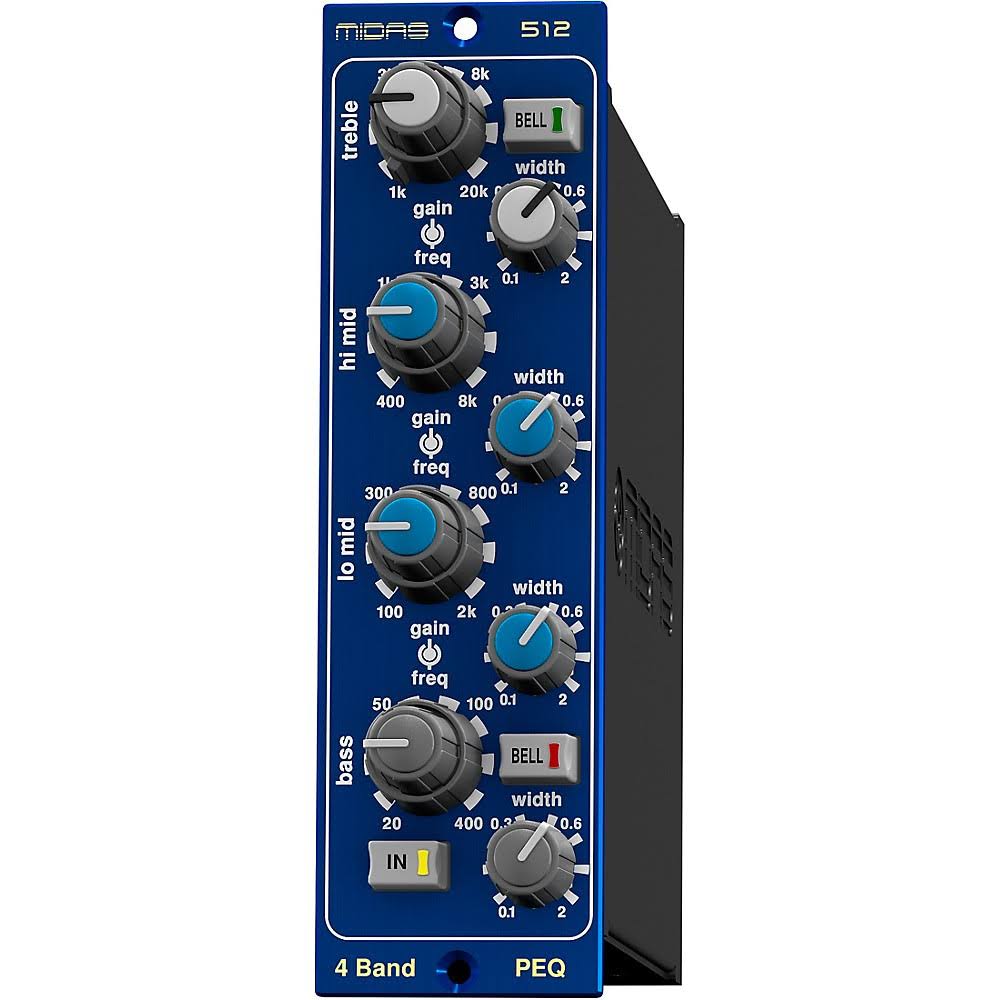 Midas 512 500 Series Four-Band Parametric Equalizer