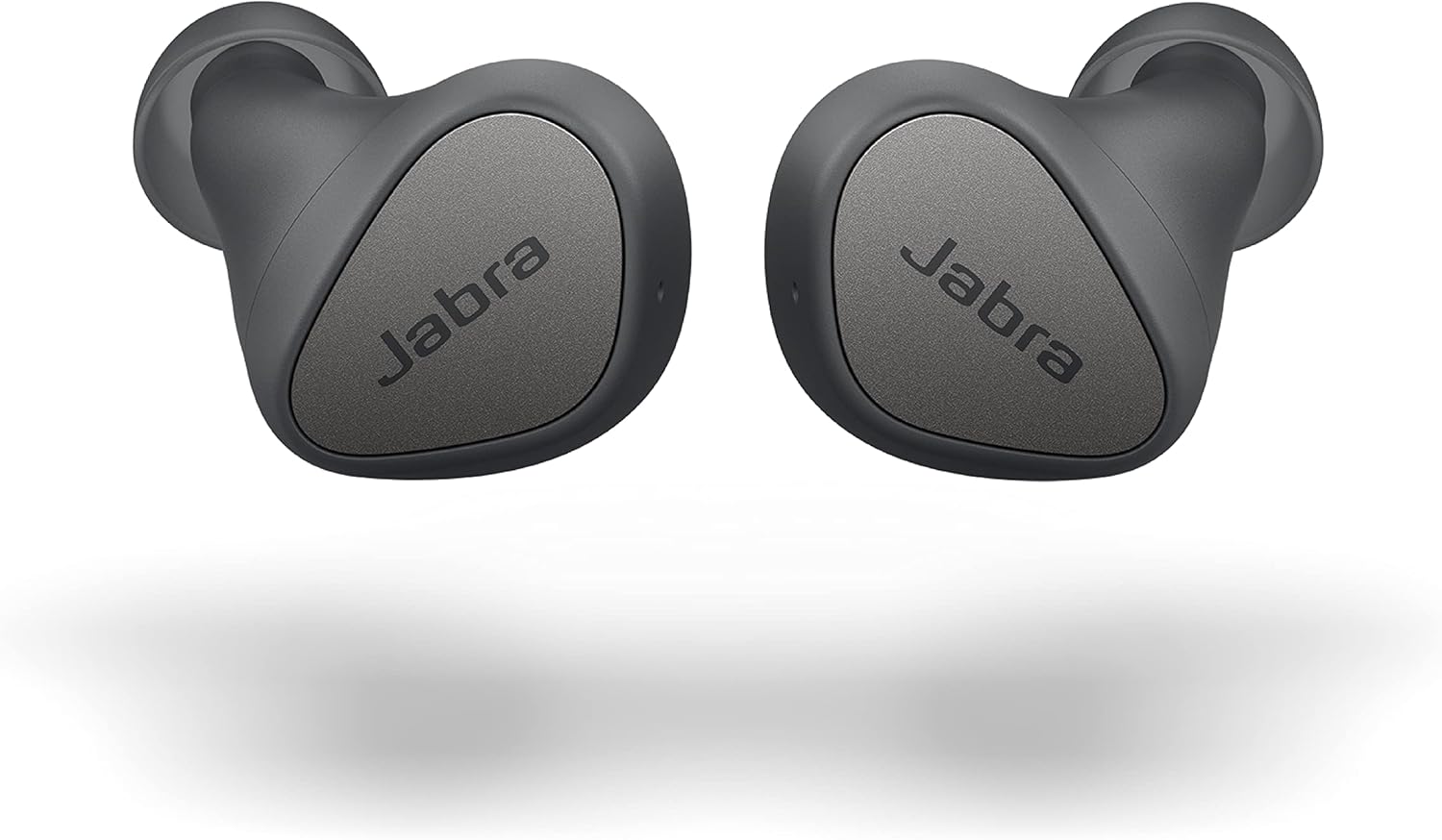 Jabra Elite 3 in Ear Wireless Bluetooth Earbuds – Noise Isolating True Wireless Buds with 4 Built-in Microphones for Clear Calls, Rich Bass, Customizable Sound, and Mono Mode - Navy Pack of 2