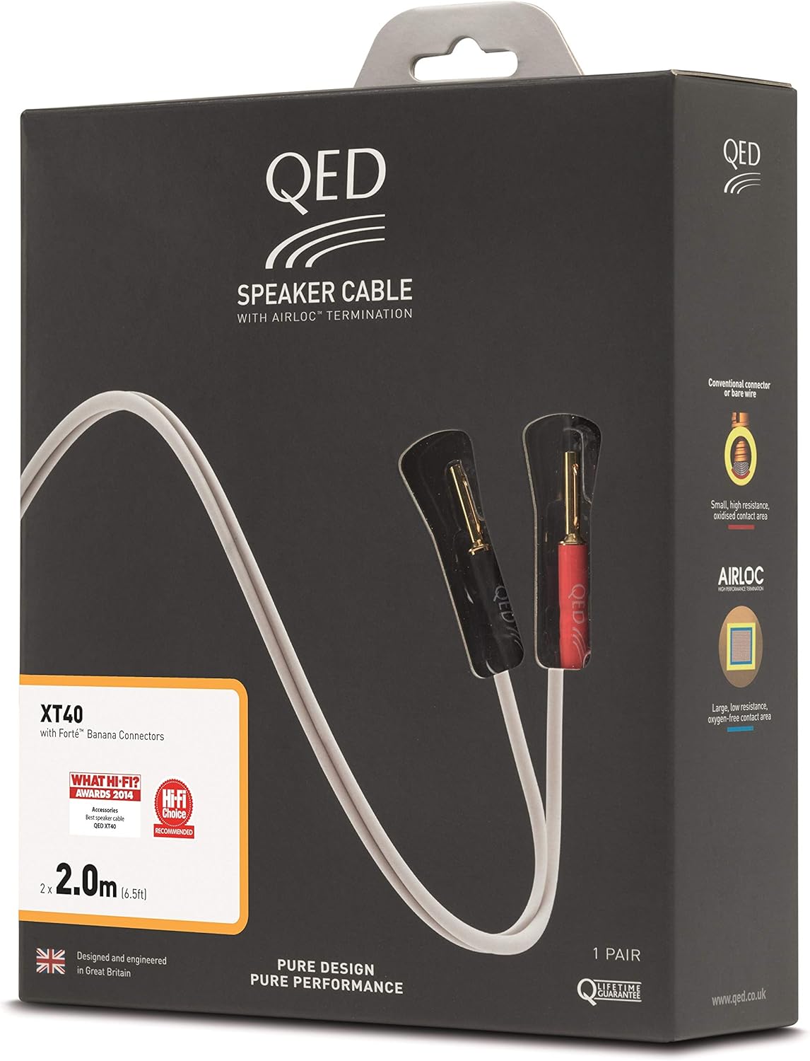 QED Reference XT40i Speaker Cables (16.4 ft | 5M)