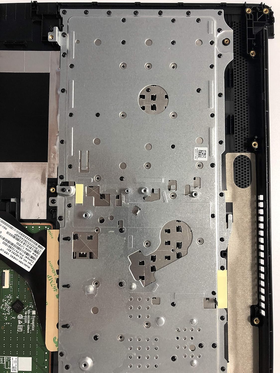Replacement for HP 15-DA 15-DB 15-DR 15-DA0053WM 15-DA0012DX 15-DA0073WM Trackpad AHS US 15.6 Laptop Upper Case Palmrest Keyboard Touchpad Assembly Part L20387-001 AP29M000400 Black
