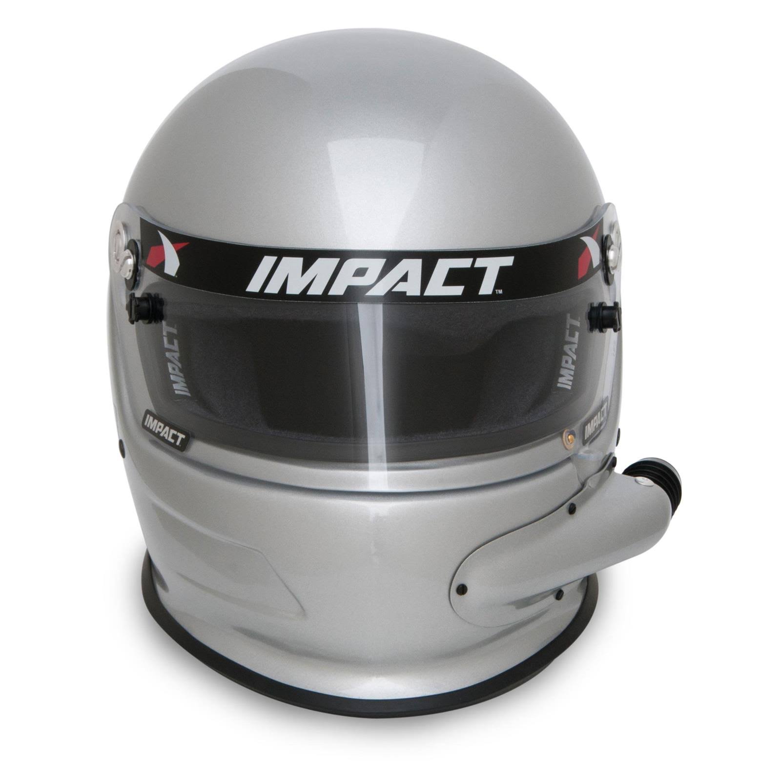 Impact Racing 17015410 Helmet Super Charger Medium Black SA2015