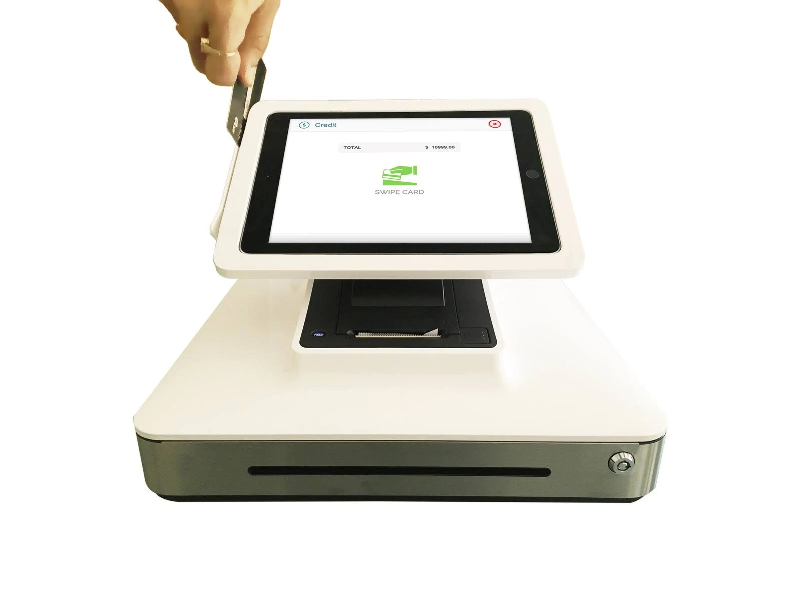 Datio POS Point of Sale Base Station and Cash Register for iPad with Point of Sale (POS) Software