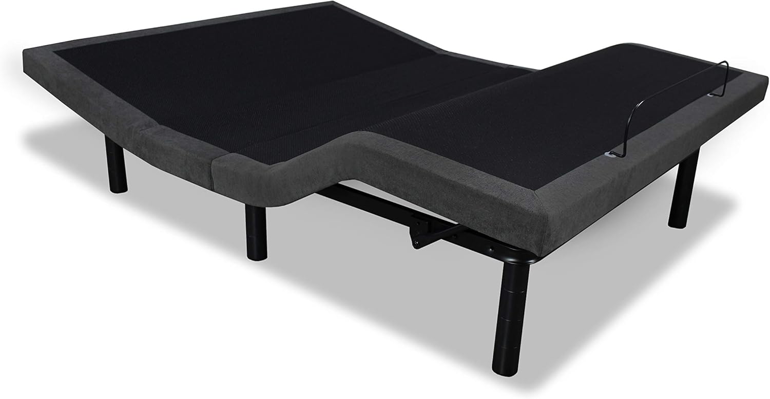 iDealBed 3i Custom Adjustable Bed Base, Wireless, Zero Gravity, One Touch Comfort Positions, Programmable Memory, Advanced Smooth Silent Operation (Split California King)