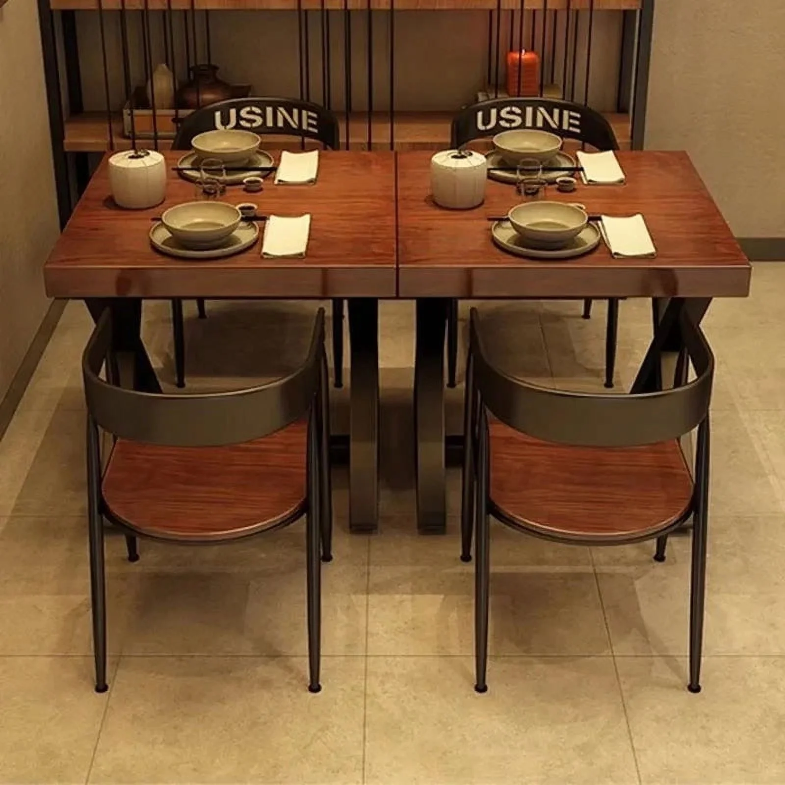 Design Minimalist Dining Table Rectangle Waterproof Luxury Modern Dining Table Nordic Relaxing Comedor Living Room Furniture