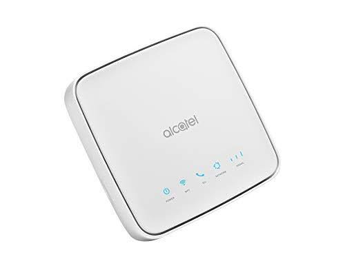 Router Alcatel Link Hub 4G LTE Unlocked Worldwide HH41NH multibam 150 Mbps WiFi 4G LTE USA Latin Caribbean Euro Asia Africa + RJ