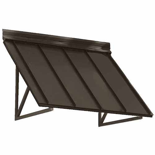 Houstonian Standing Seam Slope Awning, Bronze
