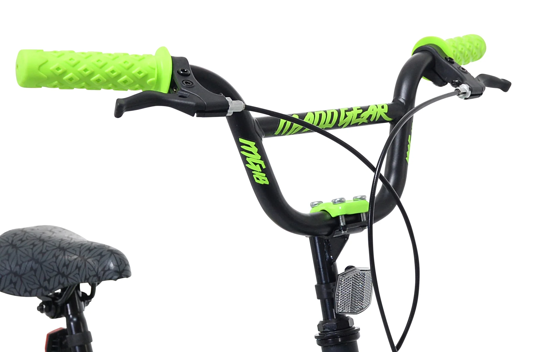 Kent Bicycles 18" Madd Gear MG18 BMX Boy's Child Bike, Black and Green