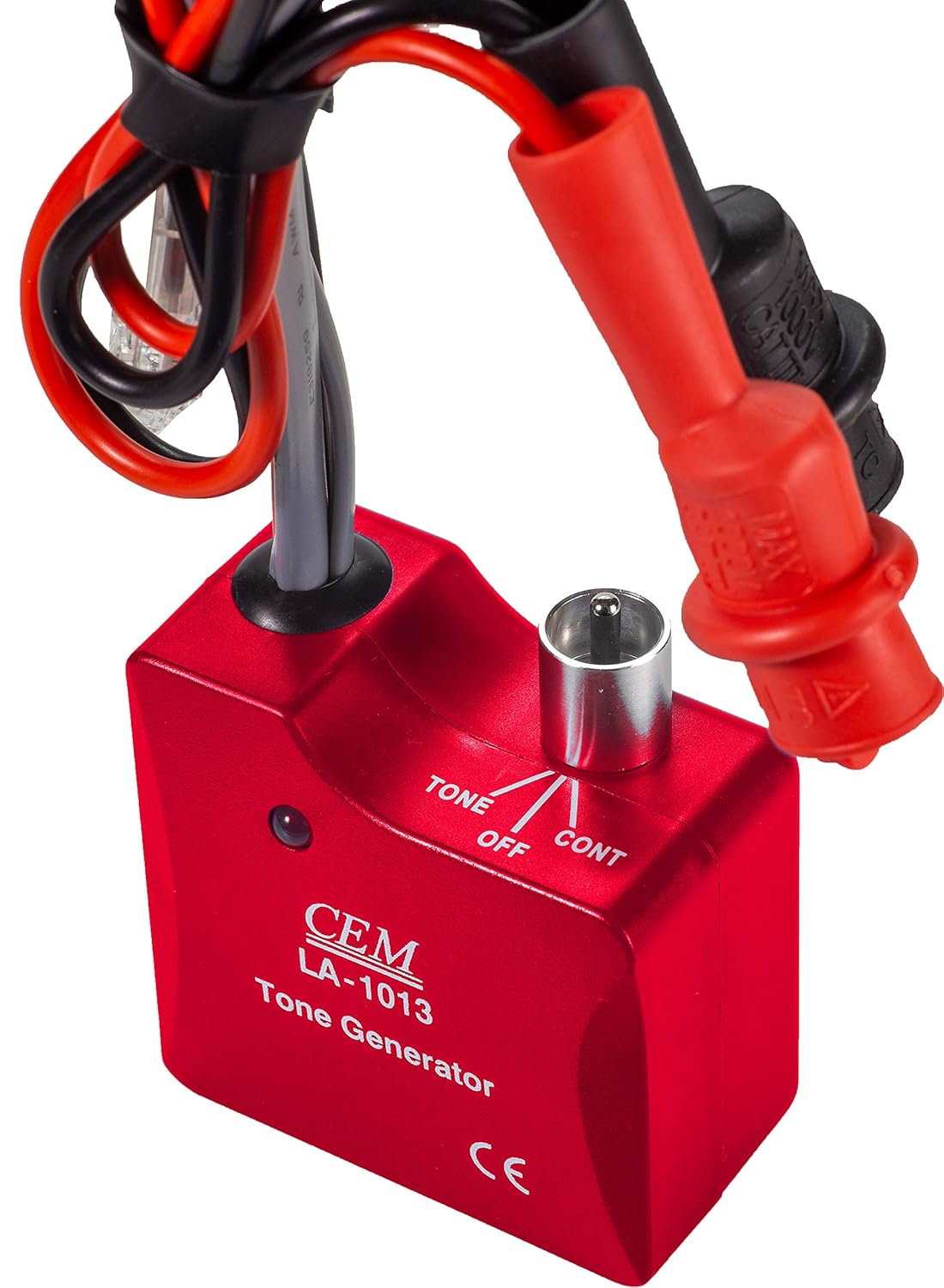 Triplett Fox & Hound Premium Tone and Probe Wire Tracing Kit Generates Multiple Tones with Adjustable Sensitivity for Electrical Wire, LAN Cable, Telephone, and More (3399)