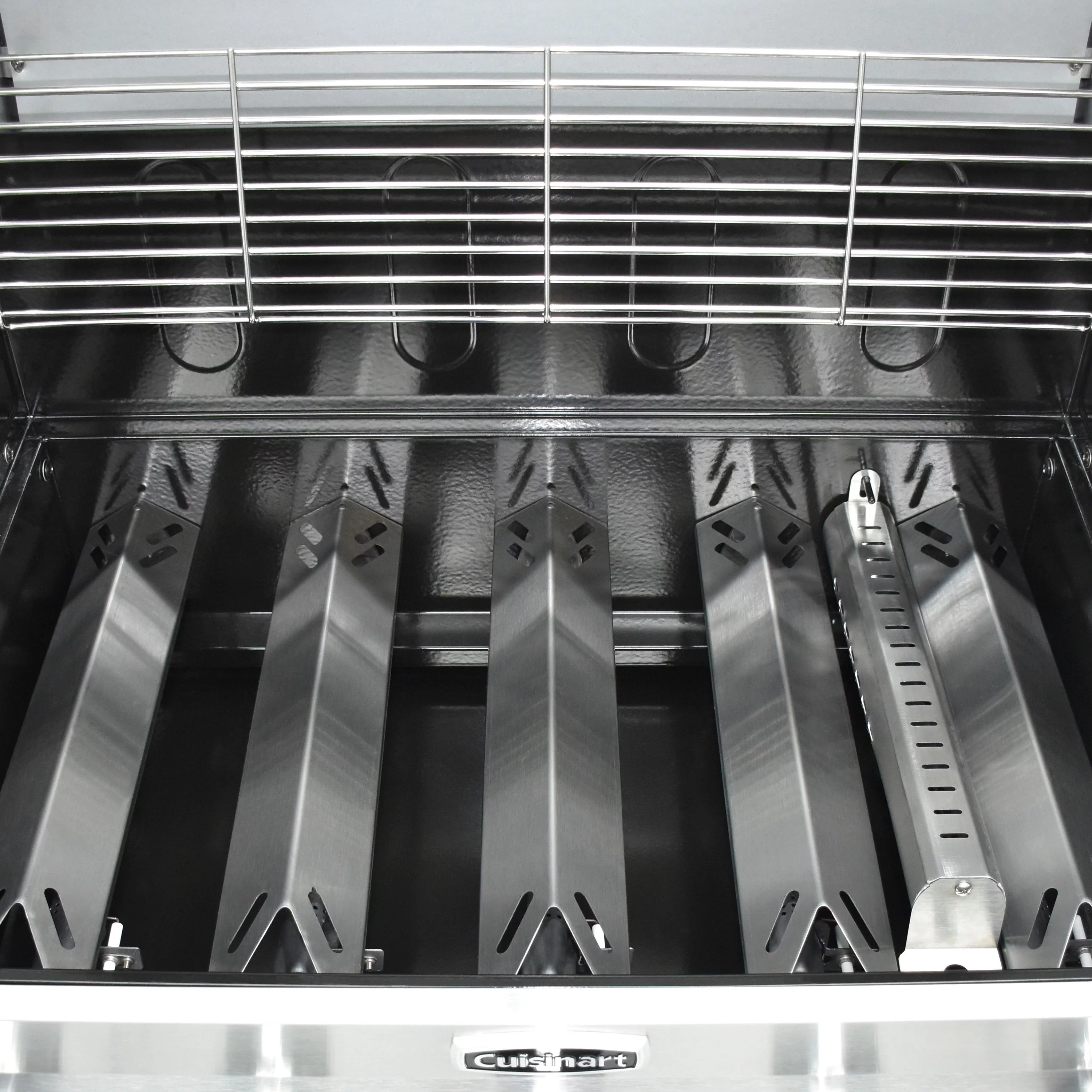 Cuisinart 3-In-1 Stainless Five-Burner Propane Gas Grill with Side Burner