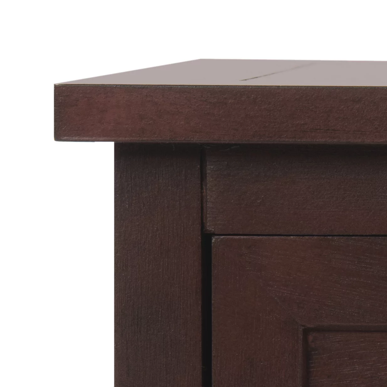 SAFAVIEH Damien 3-Drawer Storage Bench Red