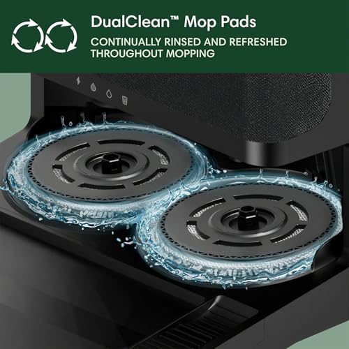 iRobot Roomba Plus 405 (G181) Combo Robot Vacuum & Mop with AutoWash Dock - Amazon Exclusive, Dual Spinning Mop Pads, Self-Empties for 75 Days, Intense Suction, Pad Washing & Drying, Pad-Lift, LiDAR