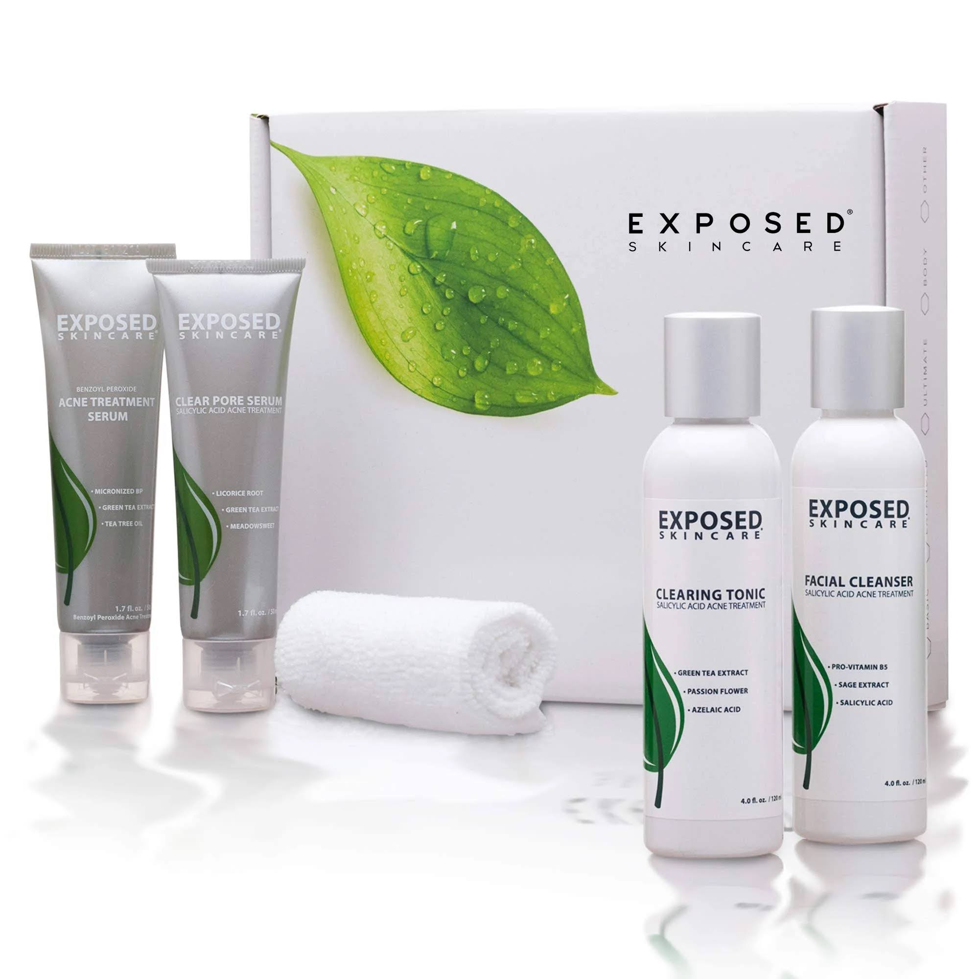 Exposed Skin Care Acne Treatment: Basic Kit for All Skin Types
