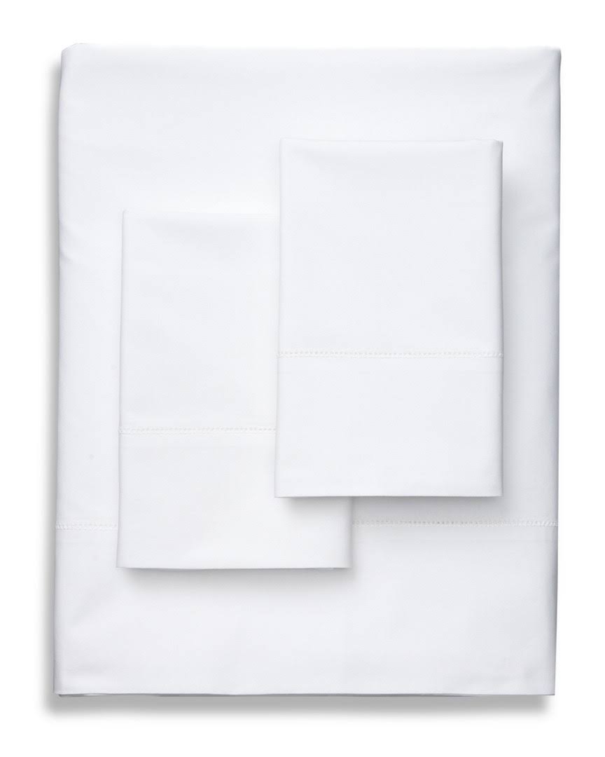 Frette Lux Percale White Sheet Set