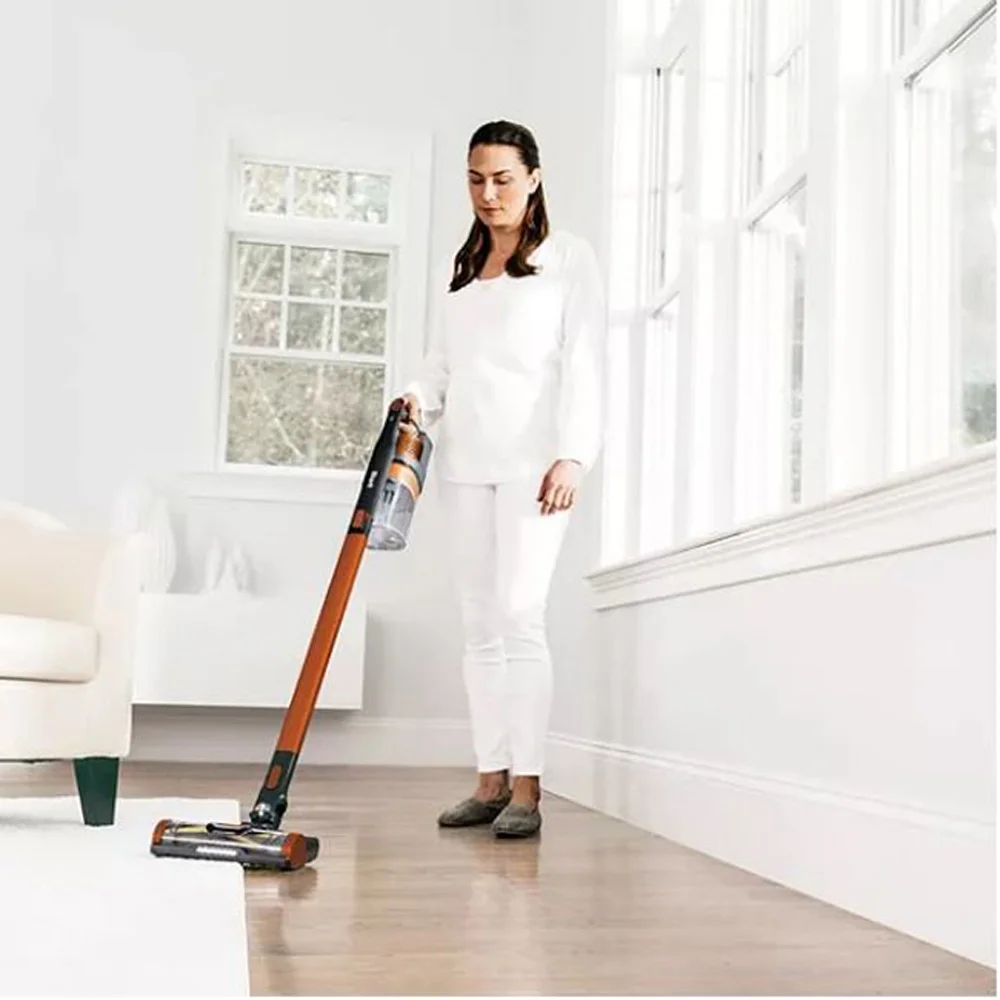 Restored Shark IZ142 Impact Pet Pro Cordless Vacuum with Zero-M Orange (Refurbished)