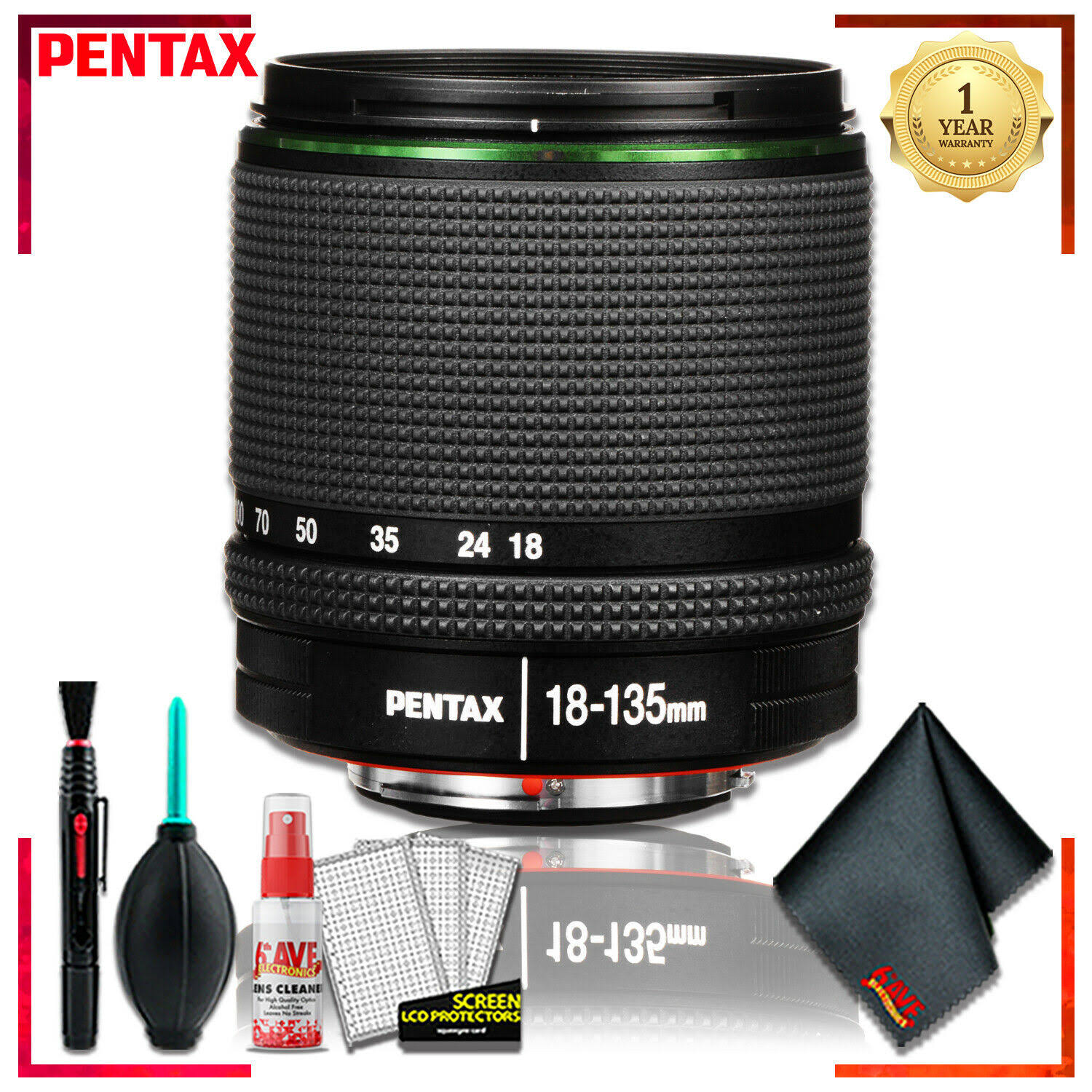 Pentax Da 18-135mm f/3.5-5.6 Ed Al (if) DC WR Lens