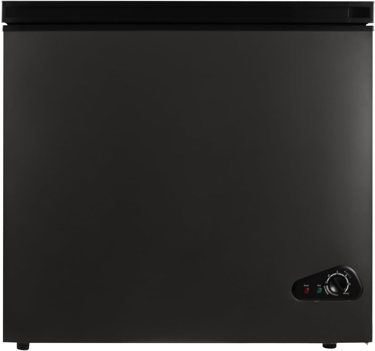 7.0 Cu Ft Chest Freezer Compact Deep Freezer with 7 Adjustable Temperature, Large Chest Freezer with 2 Removable Storage Basket, Energy Saving Low Noise Top Open Door for Garage, Office