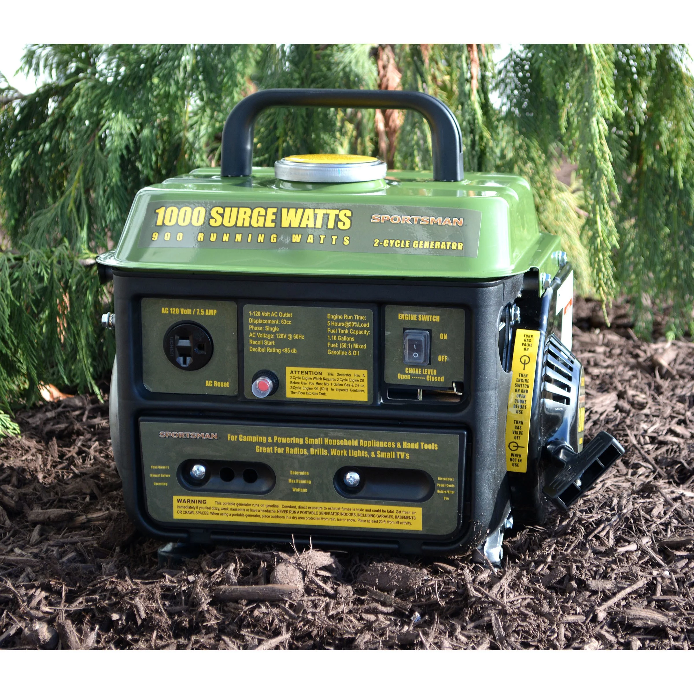 Sportsman  1000 Surge Watt Portable Generator - Not CARB Compliant - 1000 W