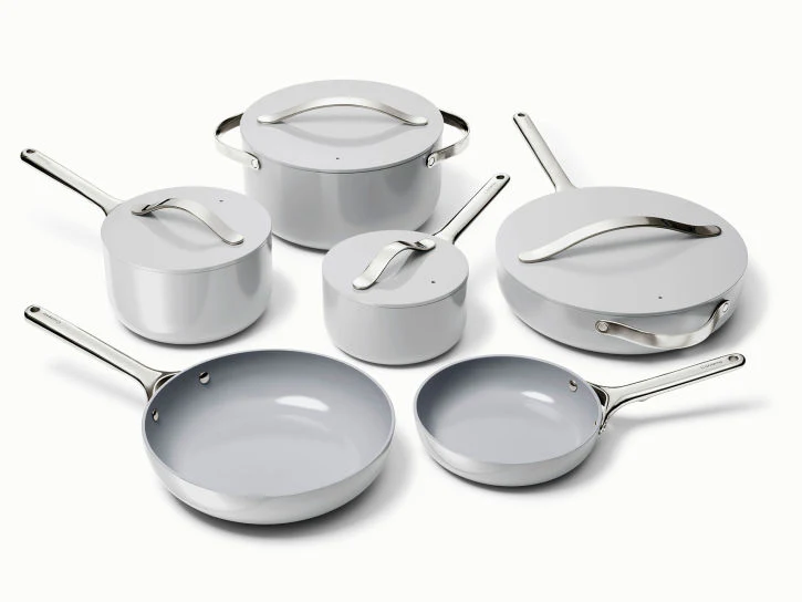 Caraway Deluxe Cookware Set in Gray