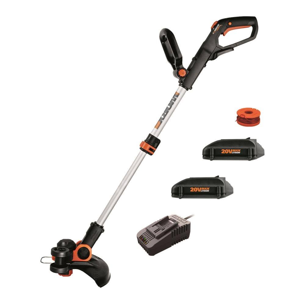 Worx 20V 12x22 Cordless String Trimmer/Edger WG163.10