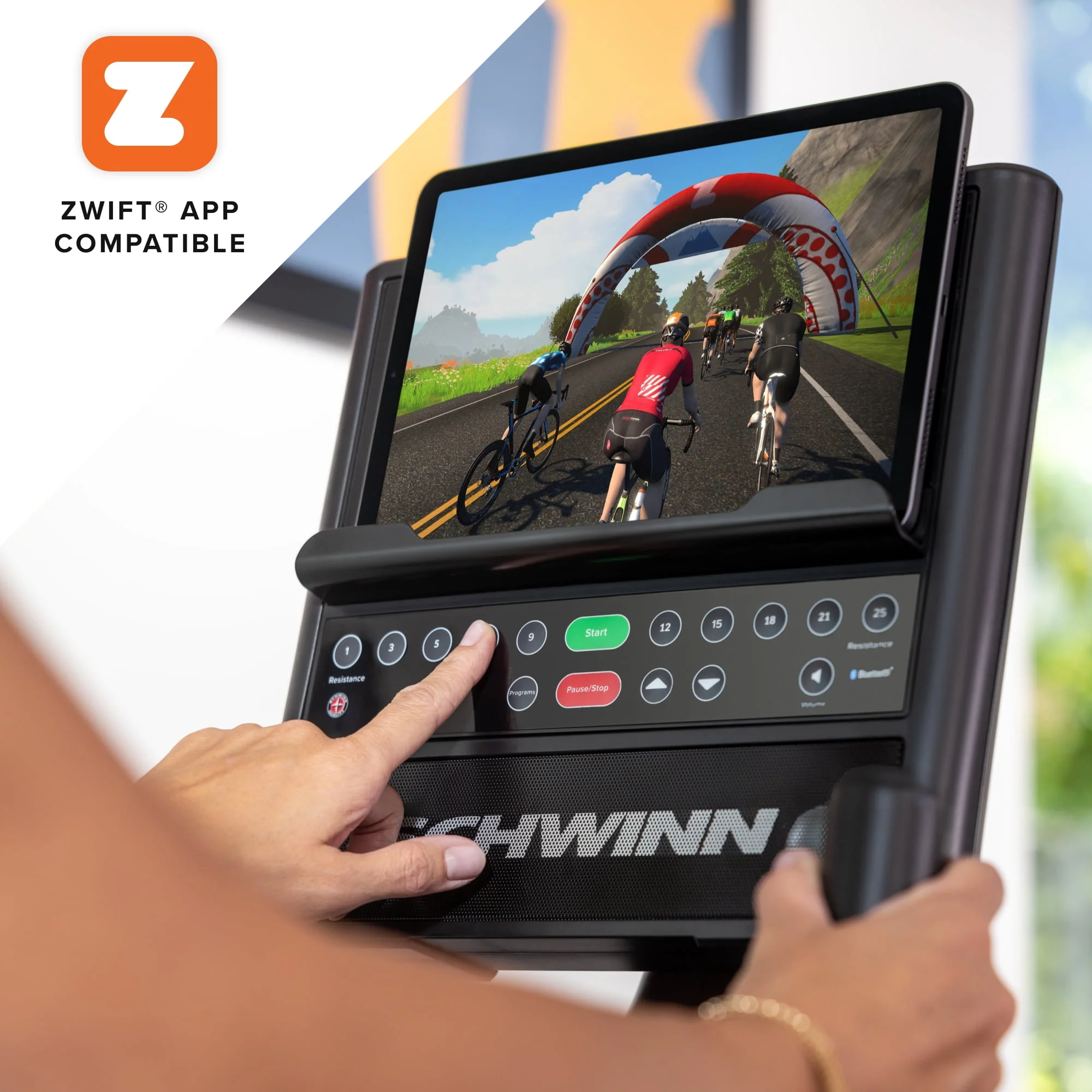 Schwinn 290 Recumbent Bike, Free 2-Month JRNY Membership