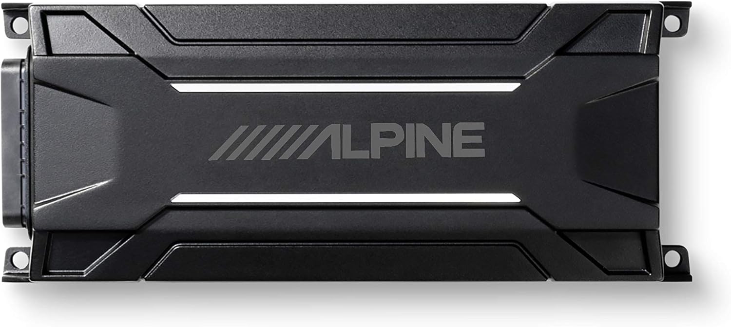 Alpine SWT-12S4 12" Bass System with Alpine KTA-30MW Mono Weather Resistant Tough Power Pack Amplifier