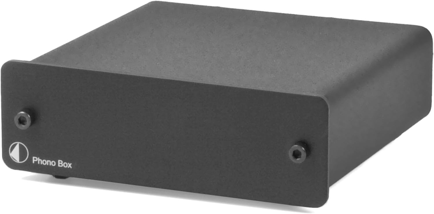 Pro-Ject Audio - Phono Box DC - MM/MC Phono preamp with line Output - Blk
