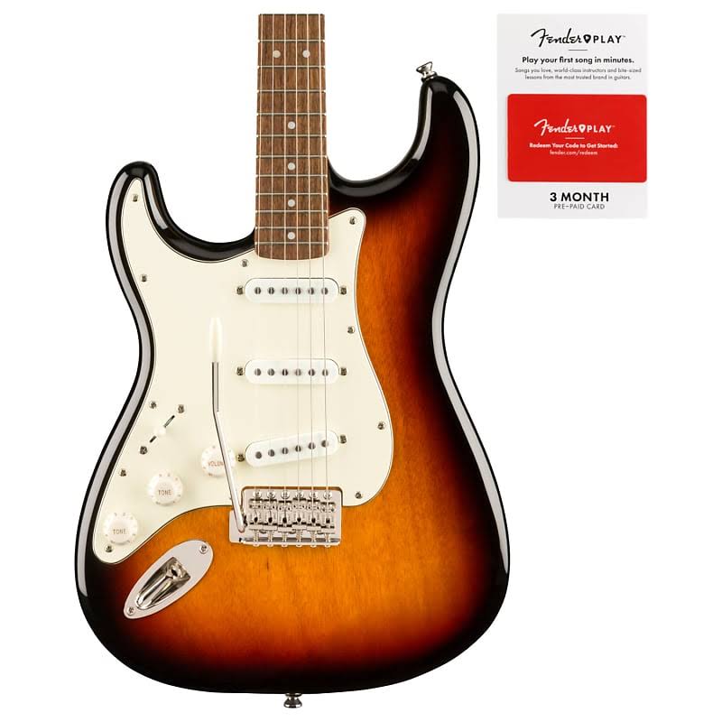 Squier Classic Vibe &60s Stratocaster Left-Handed 3 Tone Sunburst