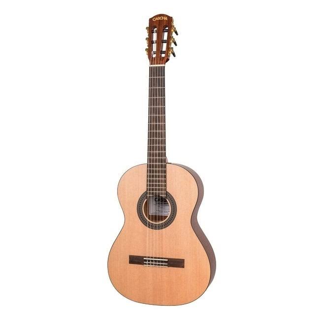 Cascha Children&s Classical Guitar 3/4 Size Including Gigbag and 3 Picks, Brown