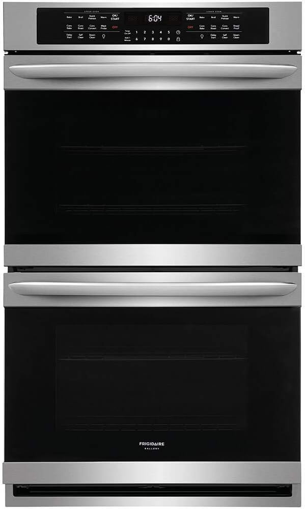 Frigidaire FGET3066UF 30" Gallery Series Double Electric Wall Oven with Convection in Stainless Steel